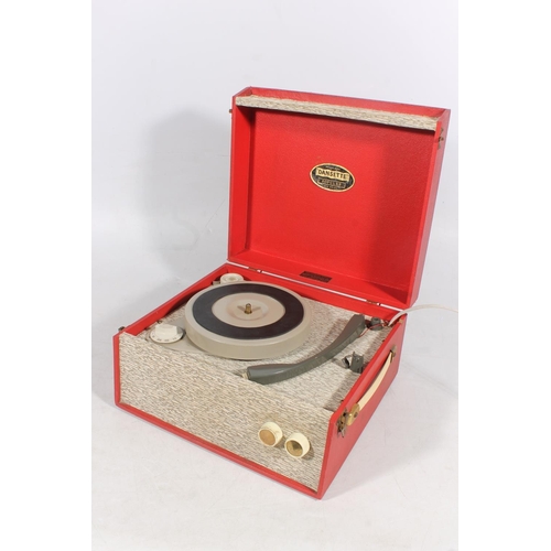 270 - Dansette portable record player.