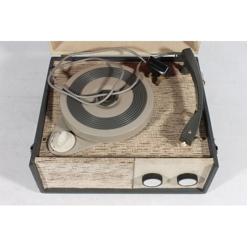 274 - Compact portable record player.