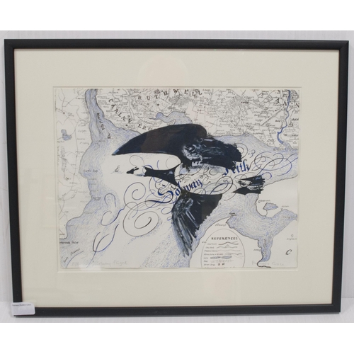 35 - Pamela Grace (British, Contemporary)Solway FlightSigned, two-plate etching, 44cm x 54cm.  ARR... 