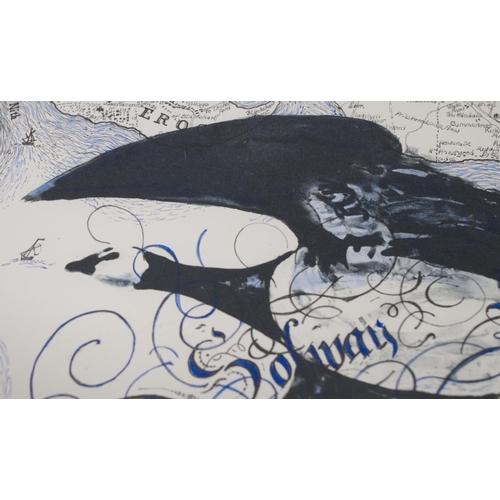 35 - Pamela Grace (British, Contemporary)Solway FlightSigned, two-plate etching, 44cm x 54cm.  ARR... 