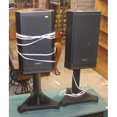 703 - Pair of Tannoy standing speakers.