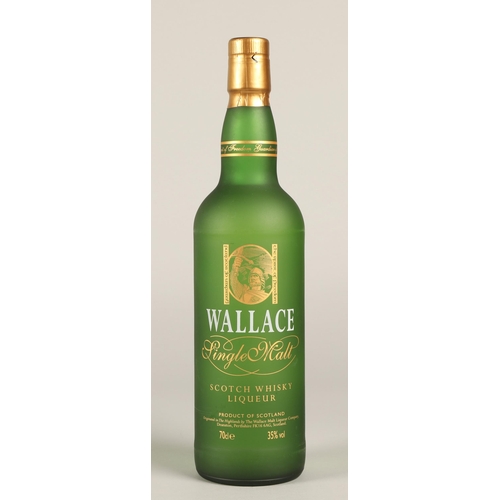 339 - Wallace single malt scotch whisky liqueur, 70cl, 35% vol, tubed.