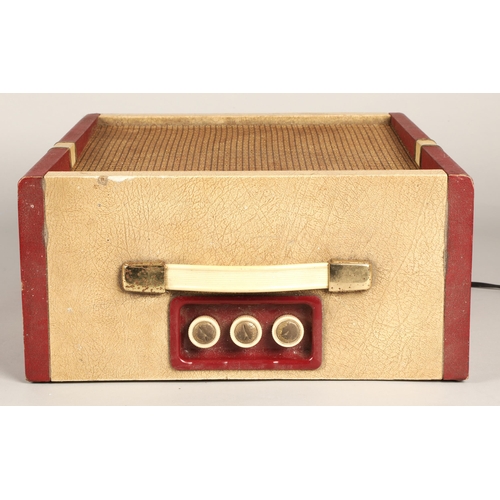 211 - Selmer Truevoice vintage portable amplifier, 33.5 long, 38cm.