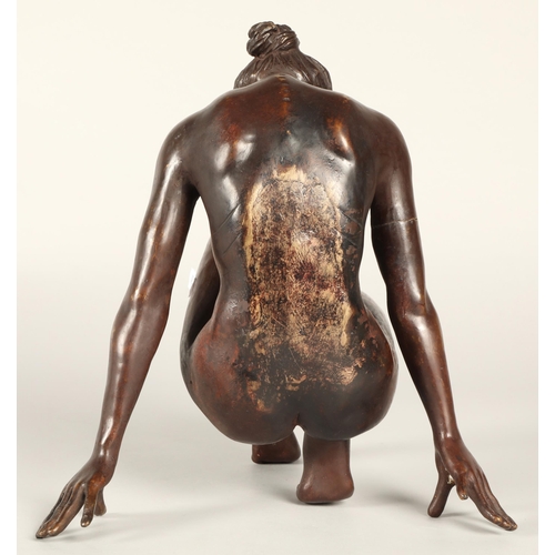 223 - Robert Cameron (British 1930-2013)ARRBronze figure of a nude titled 