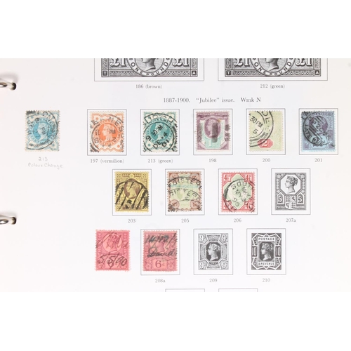 229 - Stamp collection held across three albums, one stockbook and loose, mostly GREAT BRITAIN GB to inclu... 