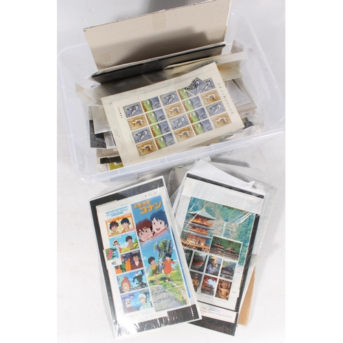 230 - JAPAN, a Japanese stamp collection, mostly modern issues 1990-2010, many mint stamps, sheet and part... 