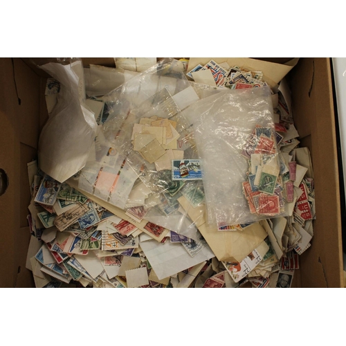 233 - Box of loose stamp, appears to be 20th century used.