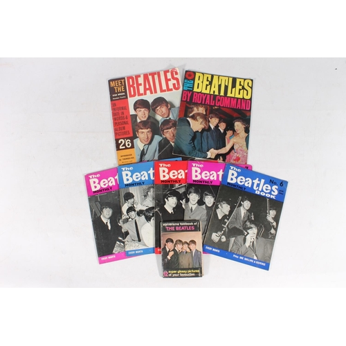 241 - The Beatles interrest, pamphlets to include The Beatles By Royal Command, Meet the Beatles Star Spec... 