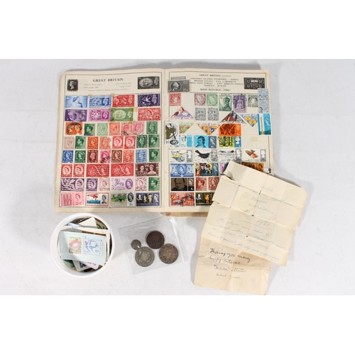 252 - Collection of stamps held in Collection Builder CB album, Special Agent album and loose, mostly 20th... 