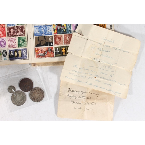 252 - Collection of stamps held in Collection Builder CB album, Special Agent album and loose, mostly 20th... 