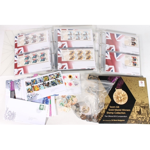 260 - GREAT BRITAIN GB Team GB Olympic Games and Paralympic Games gold medal winners first day covers, als... 