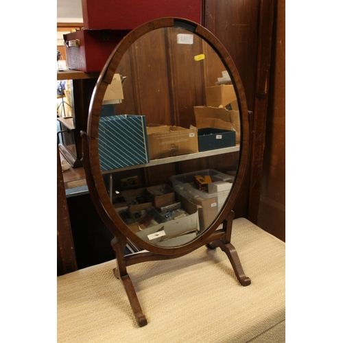 289F - Dressing table swing mirror, H71cm.