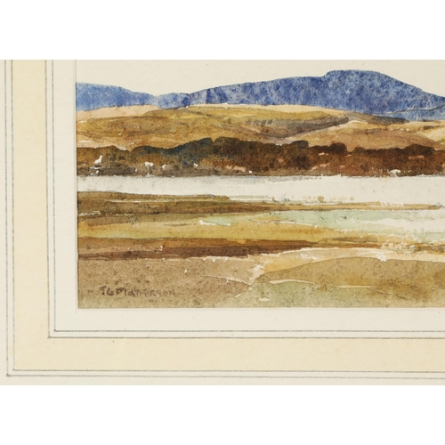 420 - John George Mathieson (Scottish Active 1918-1940)I Appin Loch LinnheII Loch Tullaeach 15cm x 36cmHis... 