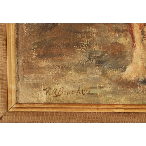 446 - Nancy A Brackett (Scottish Circa 1912-1984)Clydesdale Studyframed oil on boardsigned28cm x 25cmOld l... 