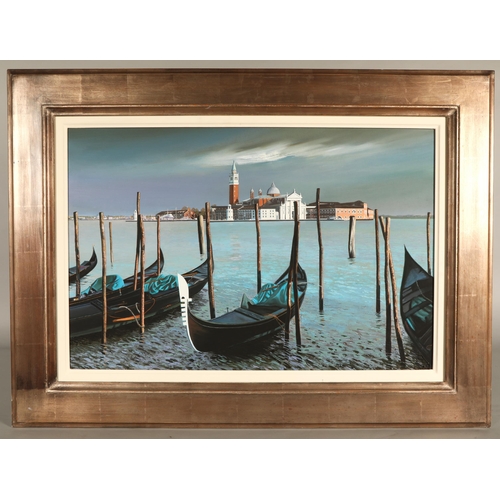 490 - Peter Goodfellow (English 1950-2022)VeniceFramed oil board50cm x 75cm