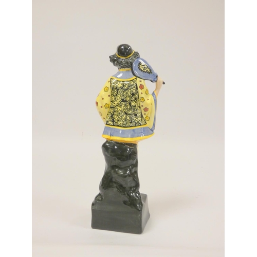 158 - Royal Doulton lady figure, Grossmiths Tsang Ihang perfume of Tibet HN 582. 29.5cm high A/F.