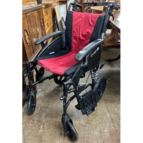 638 - Folding wheelchair 