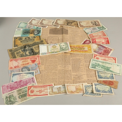 Antique bank notes