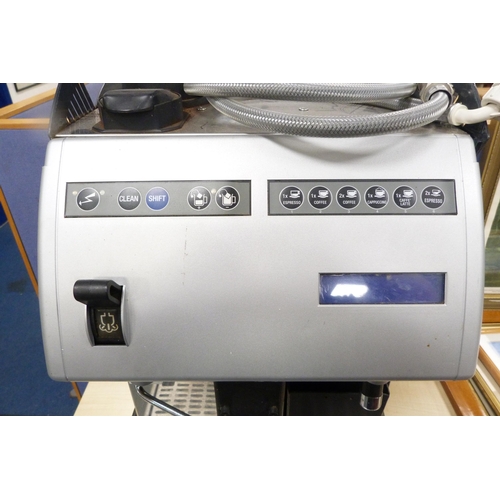 36 - Carimali commercial coffee machine, approximately 70cm high, with cleaning fluid and accessories.