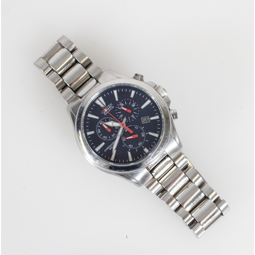 474 - Citizen Eco Drive WR100 Chronometer wristwatch.