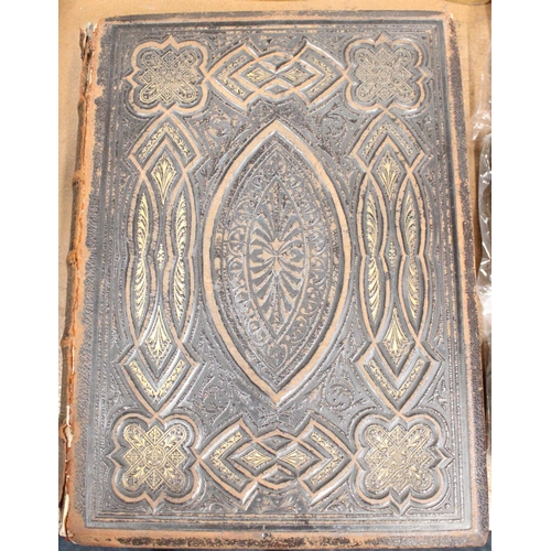 162 - Leatherbound Bible by William Collins & Sons, Glasgow and London.