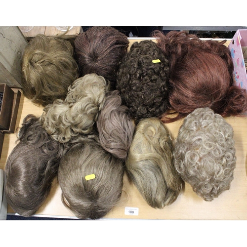 180 - Lady's wigs.