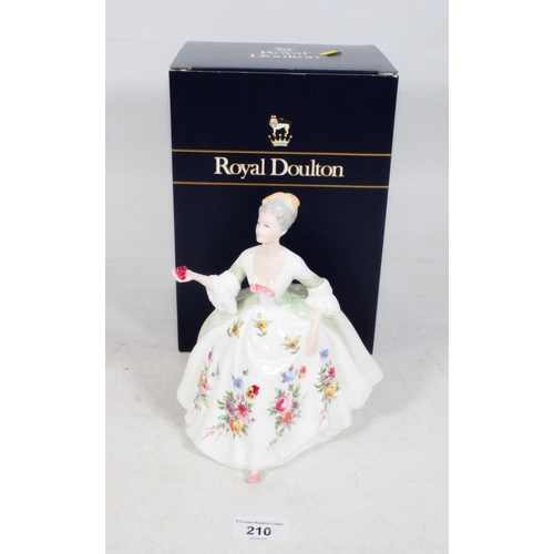 210 - Royal Doulton Diana figurine.