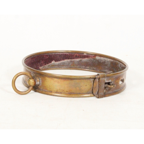 225 - Late 19th century dog collar.