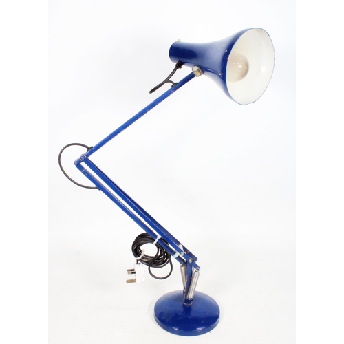 325 - Blue angle poise lamp.