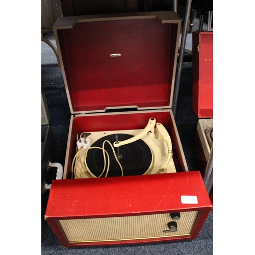 325F - Murphy record player in carry case.