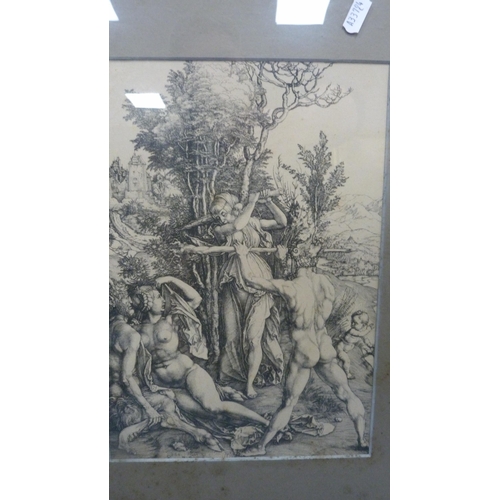 12 - After the OriginalsFive prints of classical and mythical scenes, framed and glazed.  (5)... 