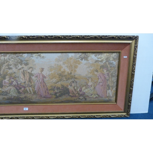 14 - Flemish-type panel in a gilt frame.