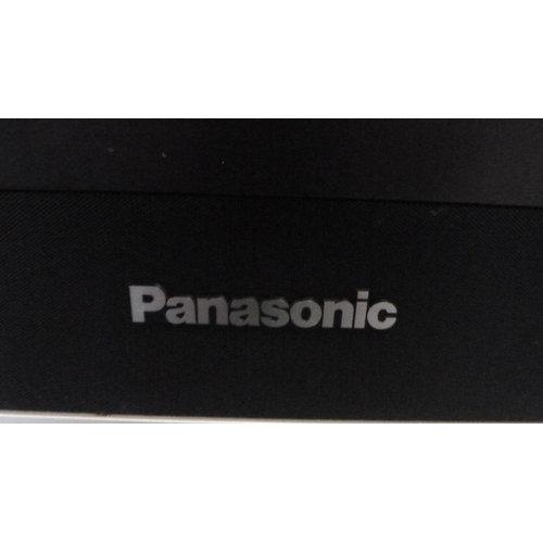 35 - Panasonic Viera television with remote control.