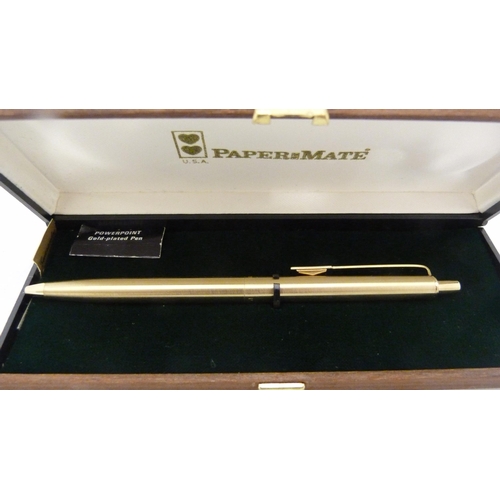 405 - Boxed Sheaffer pen and a boxed Papermate pen.  (2)