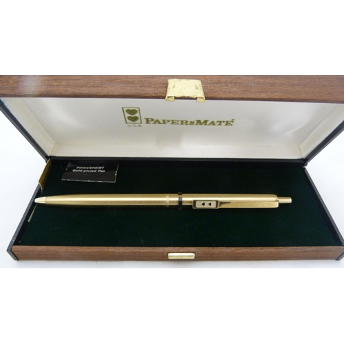 405 - Boxed Sheaffer pen and a boxed Papermate pen.  (2)