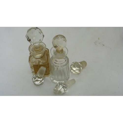 410 - Box of curios to include an Indian brass box, bangle, spectacles etc.