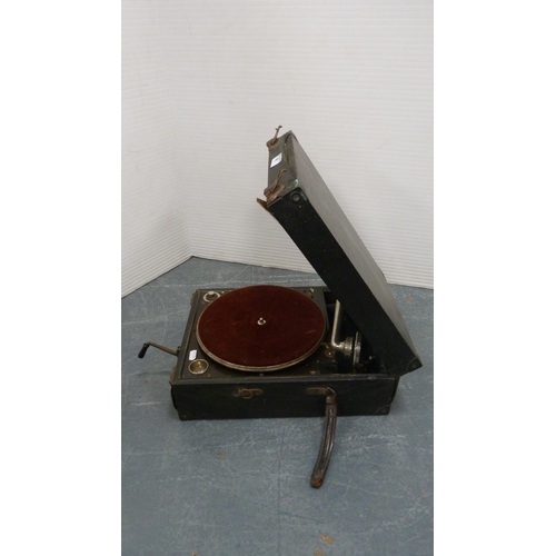 48 - Columbia portable gramophone.