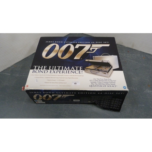 49 - James Bond 007 Ultimate Collection forty-four disc set, in original box.