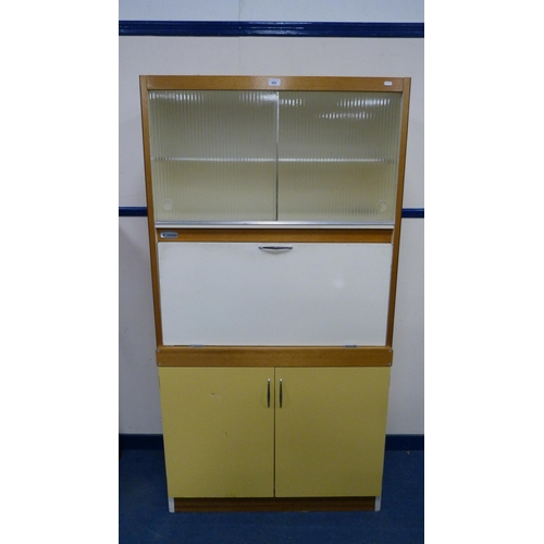 498 - Retro kitchen cabinet by Fortress.