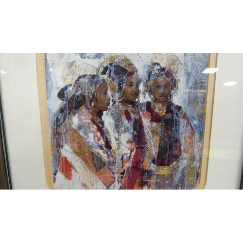 5 - After EA HornelThree prints of Asian and African subjects, all framed and glazed.  (3)... 