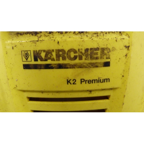 506 - Karcher K2 Premium pressure washer.