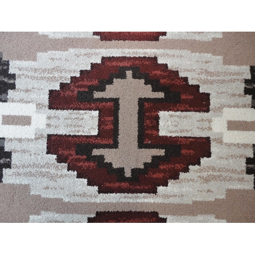 532 - Axminster 'Riga' design multi-coloured rug.