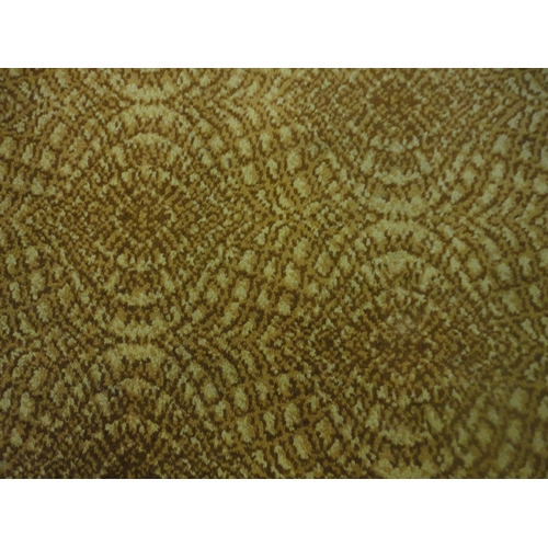 544 - Gold ground coloured rug.