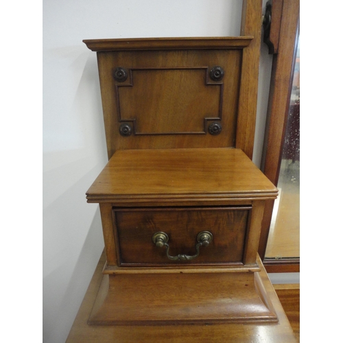 563 - Early 20th century mahogany dressing chest.