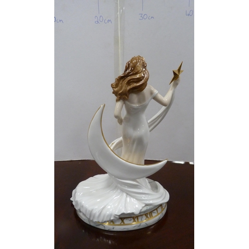 57 - Royal Worcester figure, 'Celestia', in celebration of the year 2000, limited edition of 1000, modell... 