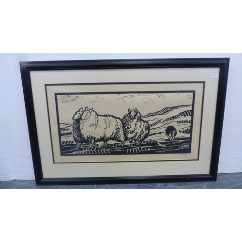 72 - Linda Mallett'Fetch' and 'Curious Beasts'Limited edition lithographs, no. 11/50 and 2/50.  (2)... 