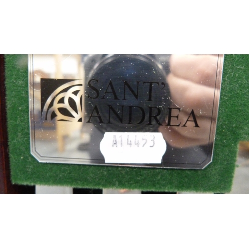 91 - Part canteen of Sant' Andrea cutlery, in fitted case.