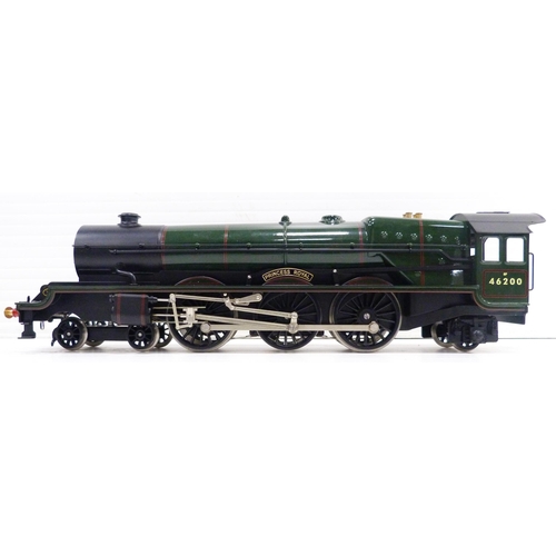 340 - Bassett-Lowke O gauge model of Princess Class Pacific locomotive 'Princess Royal', electrically powe... 