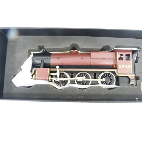 341 - Bassett-Lowke O gauge model of LMS Stanier 2-6-0 Mogul spirit-fired live steam operating locomotive,... 