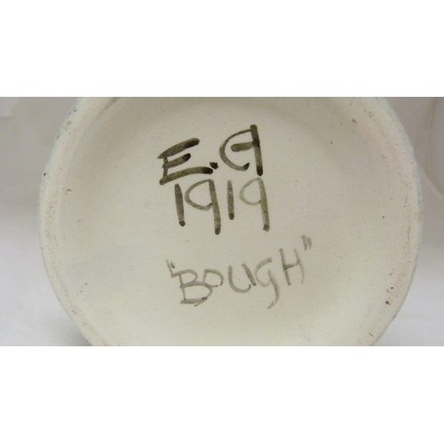 313 - Elizabeth Armour (Glasgow School of Art) for Bough Studio Pottery of Edinburgh, hand-painted toby ju... 